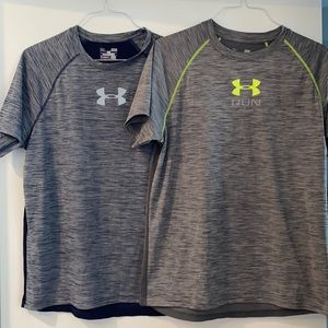 Under Armour Two-Pack Heatgear Fitted Tops Size L